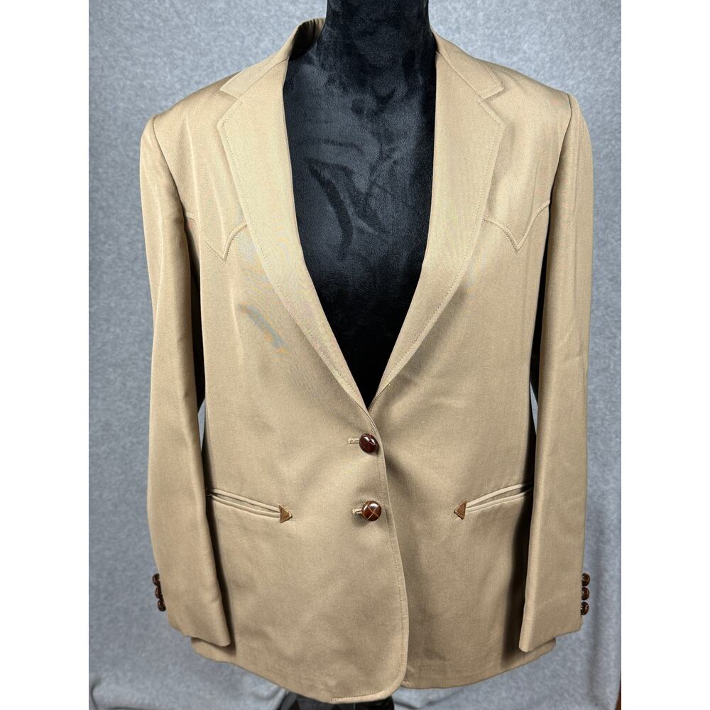 Vintage Kenny Rogers Western Collection Circle S Blazer Womens Size 18